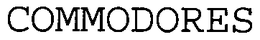 COMMODORES trademark