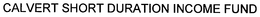CALVERT SHORT DURATION INCOME FUND trademark