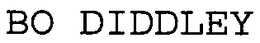 BO DIDDLEY trademark
