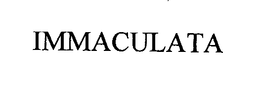 IMMACULATA trademark