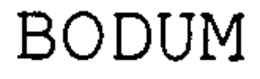 BODUM trademark