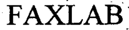 FAXLAB trademark