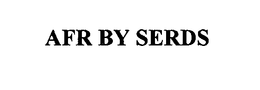 AFR BY SERDS trademark