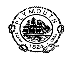 PLYMOUTH TRADE 1824 MARK trademark