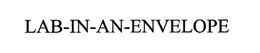 LAB-IN-AN-ENVELOPE trademark
