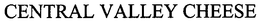 CENTRAL VALLEY CHEESE trademark