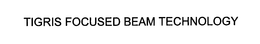 TIGRIS FOCUSED BEAM TECHNOLOGY trademark