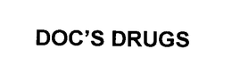 DOC'S DRUGS trademark