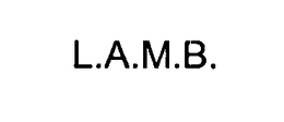 L.A.M.B. trademark