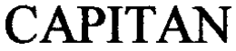 CAPITAN trademark