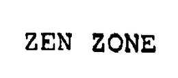 ZEN ZONE trademark