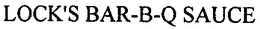 LOCK'S BAR-B-Q SAUCE trademark