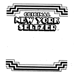 ORIGINAL NEW YORK SELTZER trademark