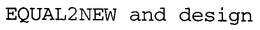 EQUAL2NEW trademark