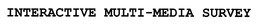INTERACTIVE MULTI-MEDIA SURVEY trademark