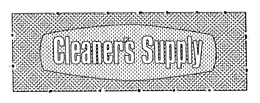 CLEANER'S SUPPLY trademark