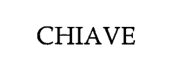 CHIAVE trademark