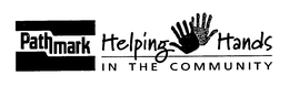 PATHMARK HELPING HANDS IN THE COMMUNITY trademark