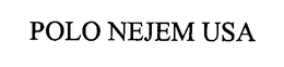 POLO NEJEM USA trademark