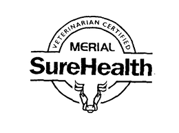 VETERINARIAN CERTIFIED MERIAL SUREHEALTH trademark
