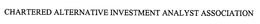 CHARTERED ALTERNATIVE INVESTMENT ANALYST ASSOCIATION trademark