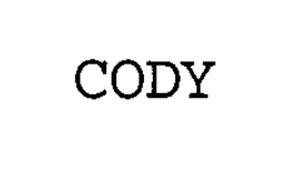 CODY trademark