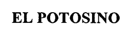 EL POTOSINO trademark