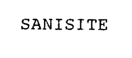 SANISITE trademark