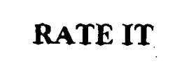 RATE IT trademark