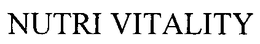 NUTRI VITALITY trademark