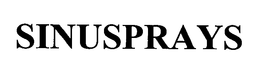SINUSPRAYS trademark