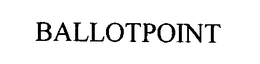BALLOTPOINT trademark