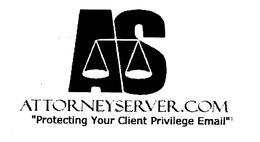 AS ATTORNEYSERVER.COM "PROTECTING YOUR CLIENT PRIVILEGE EMAIL" trademark