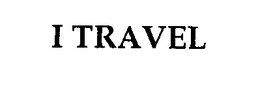 I TRAVEL trademark