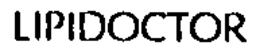 LIPIDOCTOR trademark