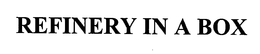 REFINERY IN A BOX trademark