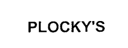 PLOCKY'S trademark