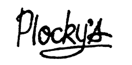 PLOCKY'S trademark