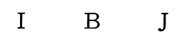 I B J trademark