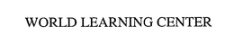WORLD LEARNING CENTER trademark