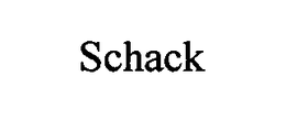 SCHACK trademark