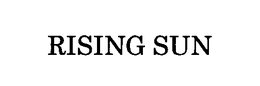 RISING SUN trademark
