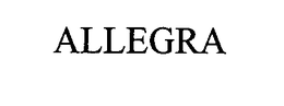 ALLEGRA trademark