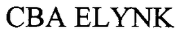 CBA ELYNK trademark