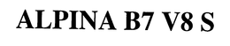 ALPINA B7 V8 S trademark