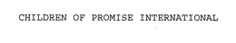 CHILDREN OF PROMISE INTERNATIONAL trademark