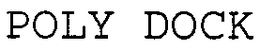 POLY DOCK trademark