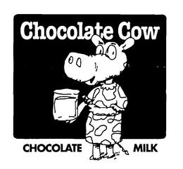 CHOCOLATE COW CHOCOLATE MILK trademark