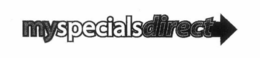 MYSPECIALS DIRECT trademark