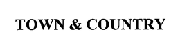 TOWN & COUNTRY trademark